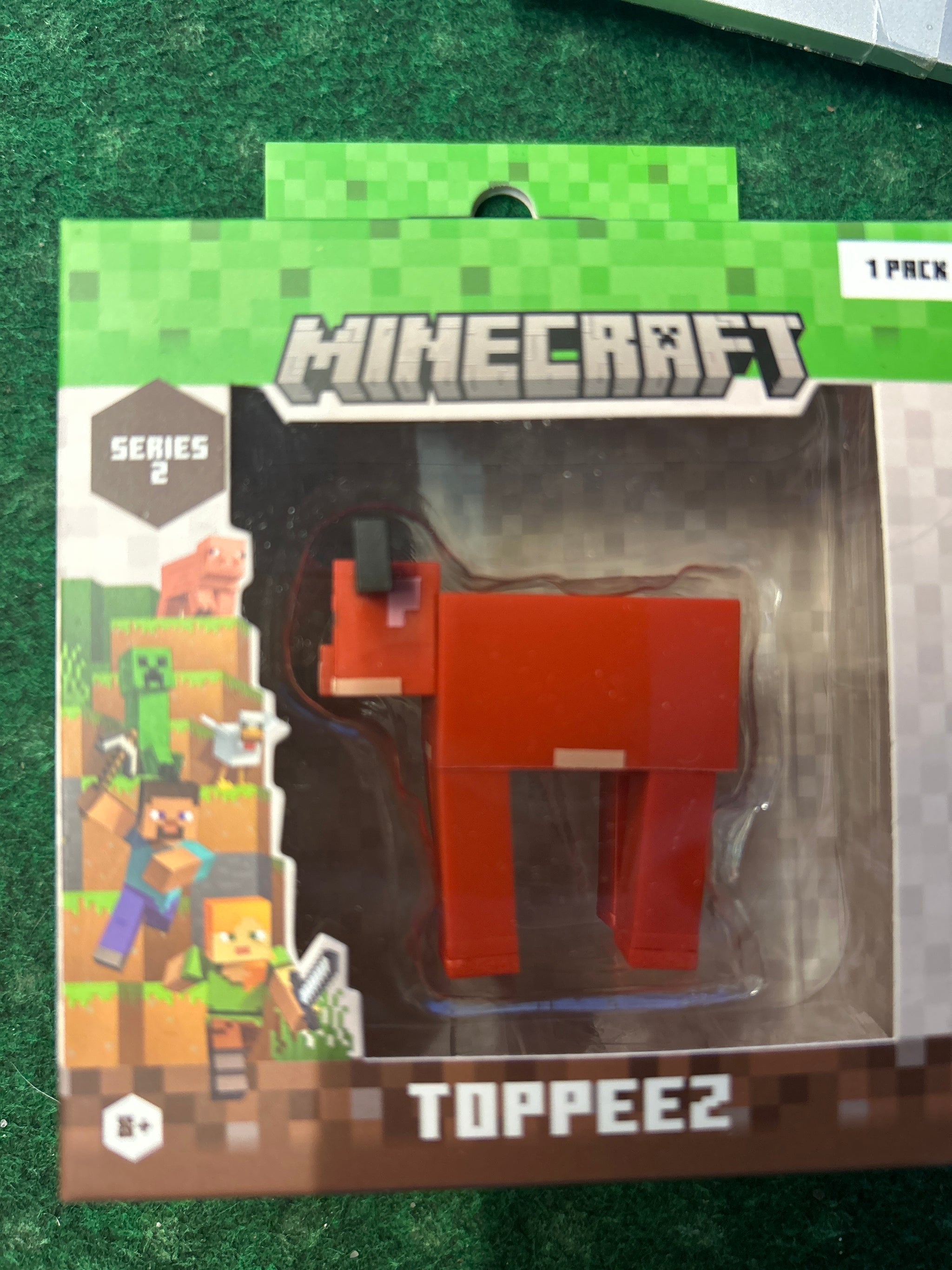 Minecraft 3D Figur 1-pak i æske ( Serie 2)