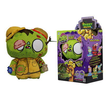 Cortex Barry Alive Plysdyr 20 cm – Med Glow-in-the-Dark!