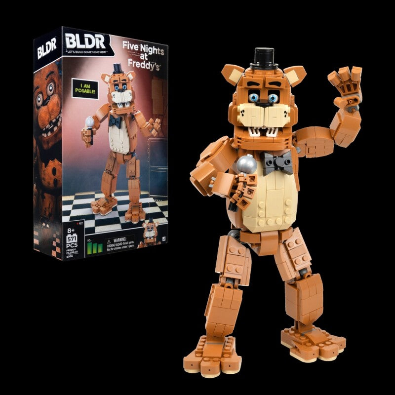 BLDR Five Nights at Freddy's Freddy Fazbear Saml-Selv Figur