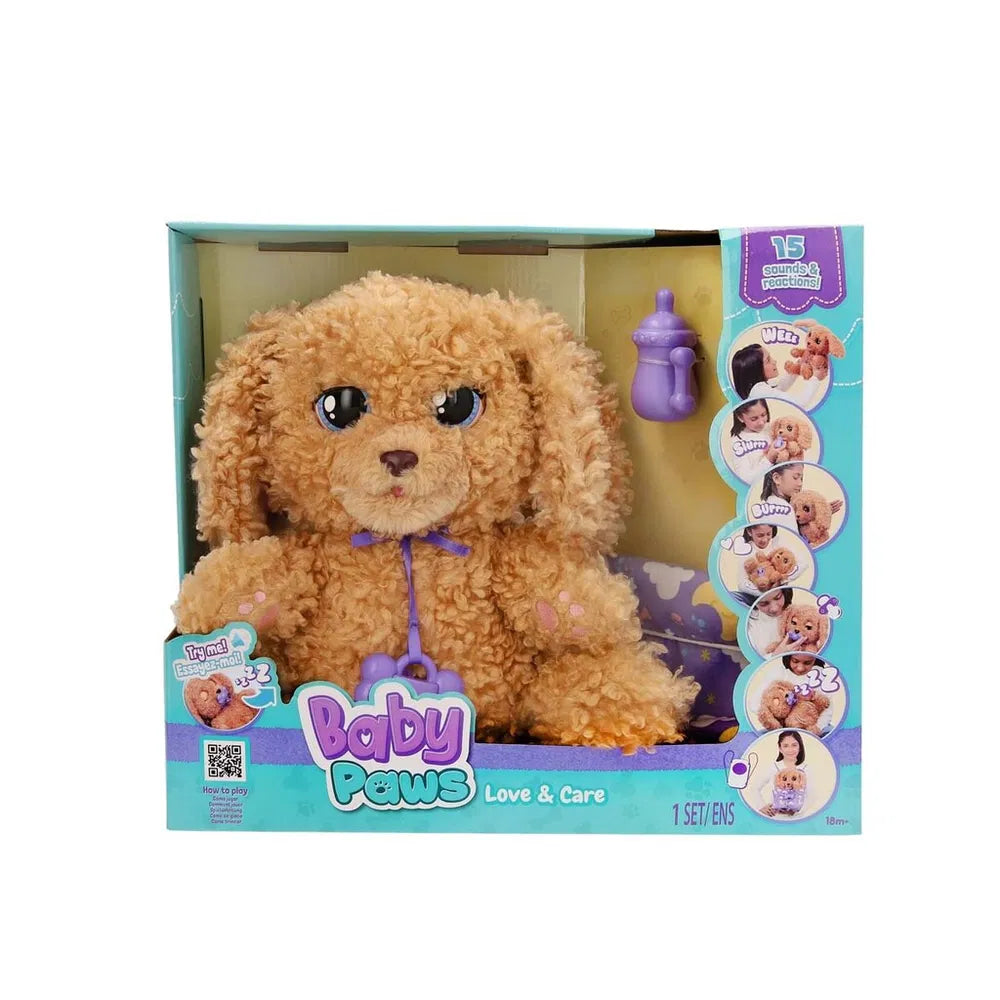 Baby Paws Interactive Puppy - Labradoodle