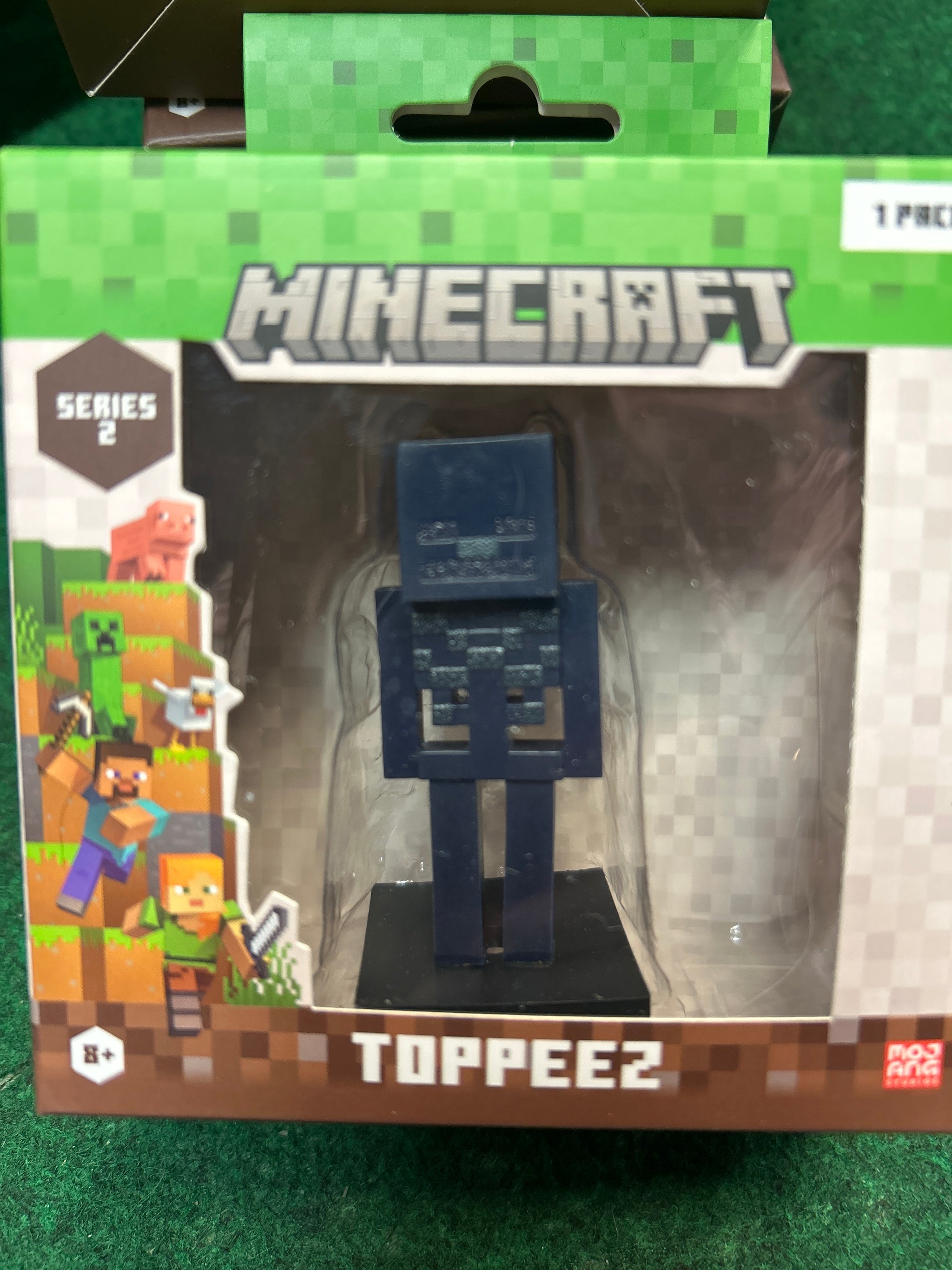 Minecraft 3D Figur 1-pak i æske ( Serie 2)