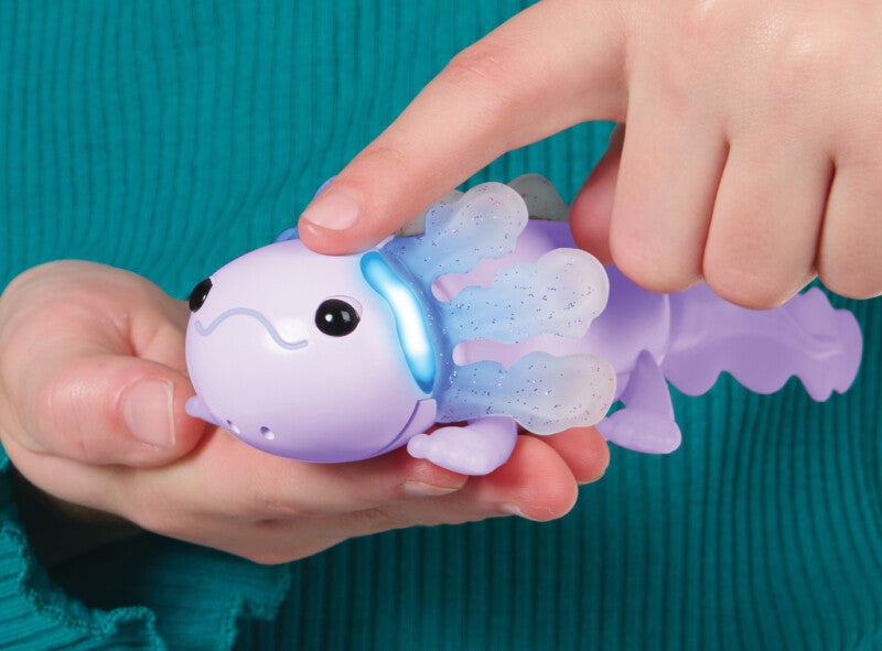 Fingerlings Axoloti Lilla – Din interaktive, lysende ven