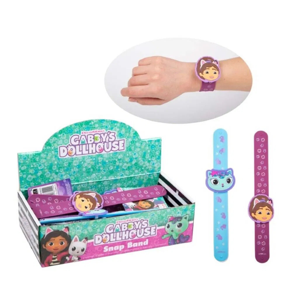 Gabby's Dollhouse Silicone Snap Band