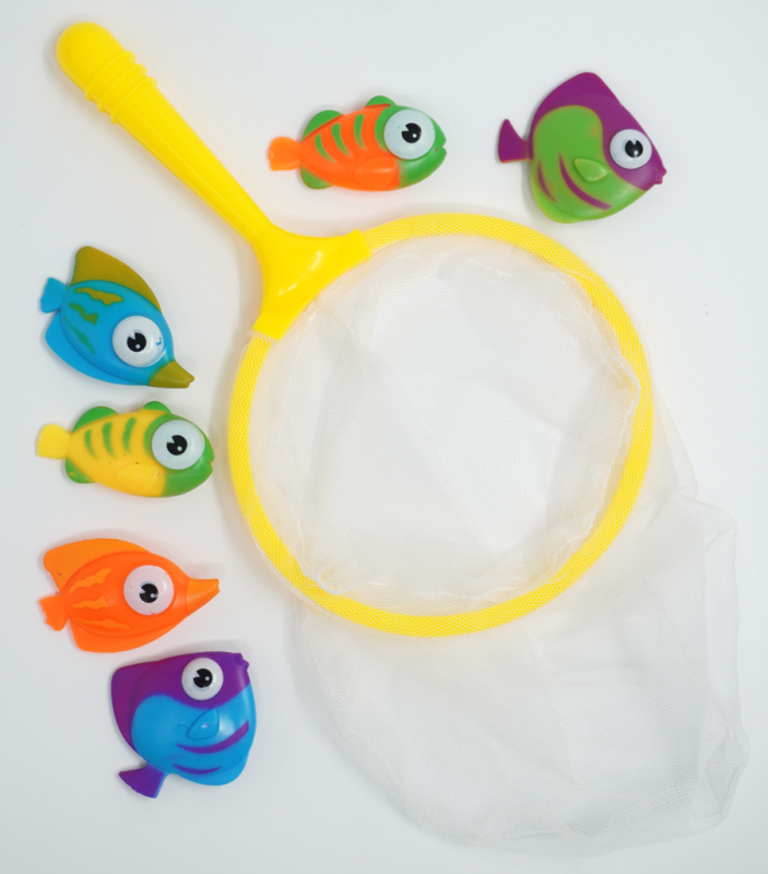 Happy Summer Fiskenet med 6 Fisk