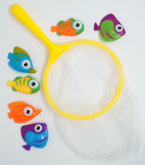 Happy Summer Fiskenet med 6 Fisk