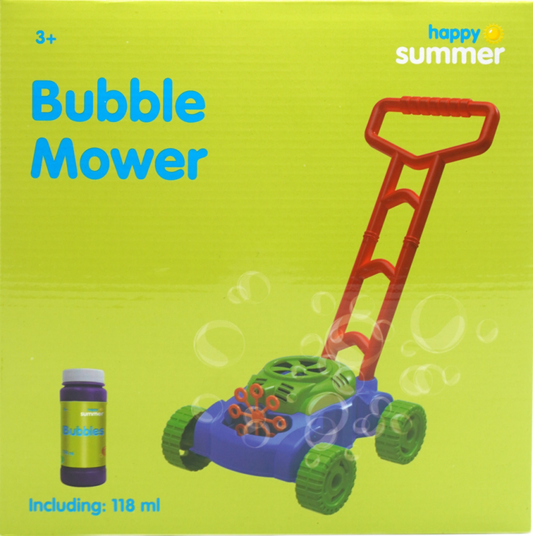 Happy Summer Bubble Mower