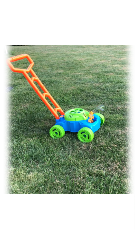 Happy Summer Bubble Mower