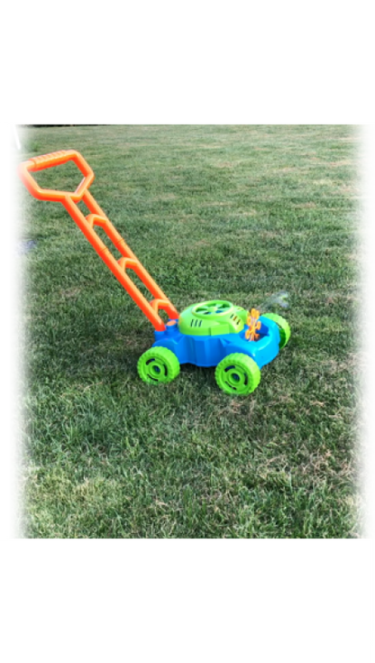 Happy Summer Bubble Mower