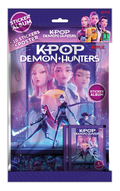 K-Pop Demon Hunters Album + 2 Blind Bags DK/NO