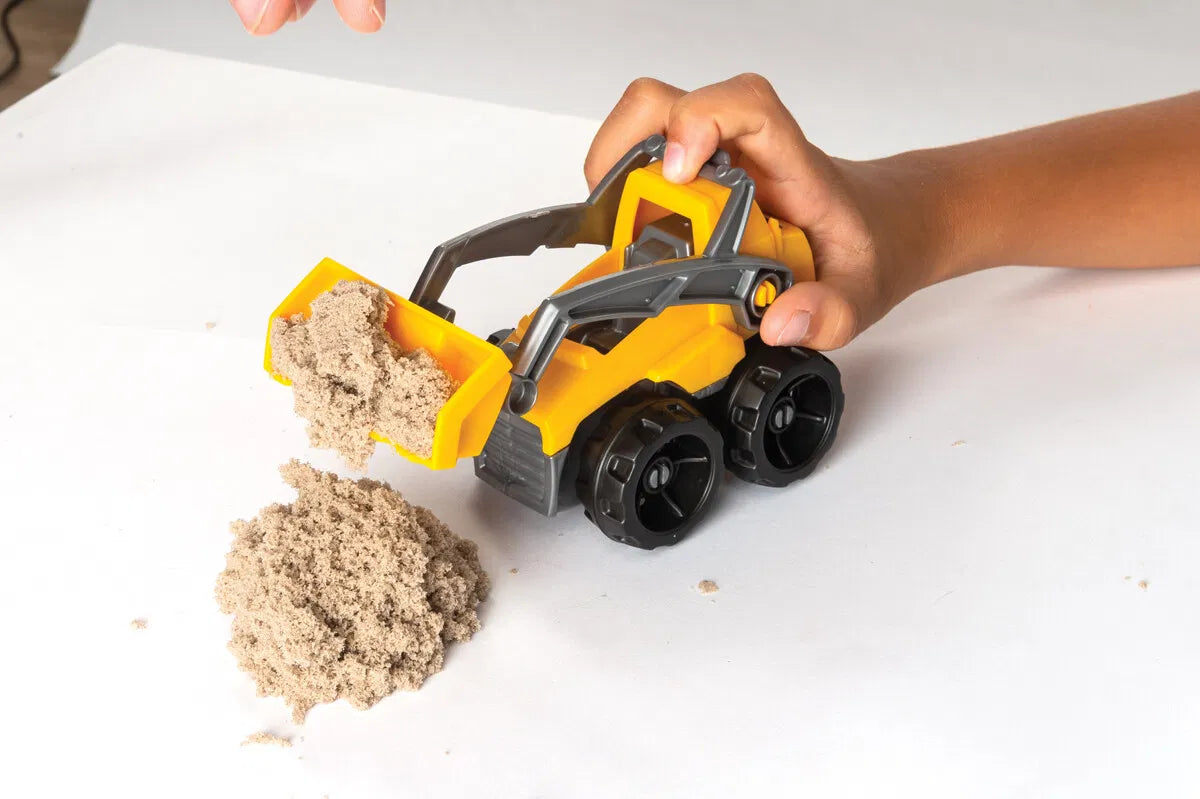 Kinetic sand - sæt med gravko og værktøj