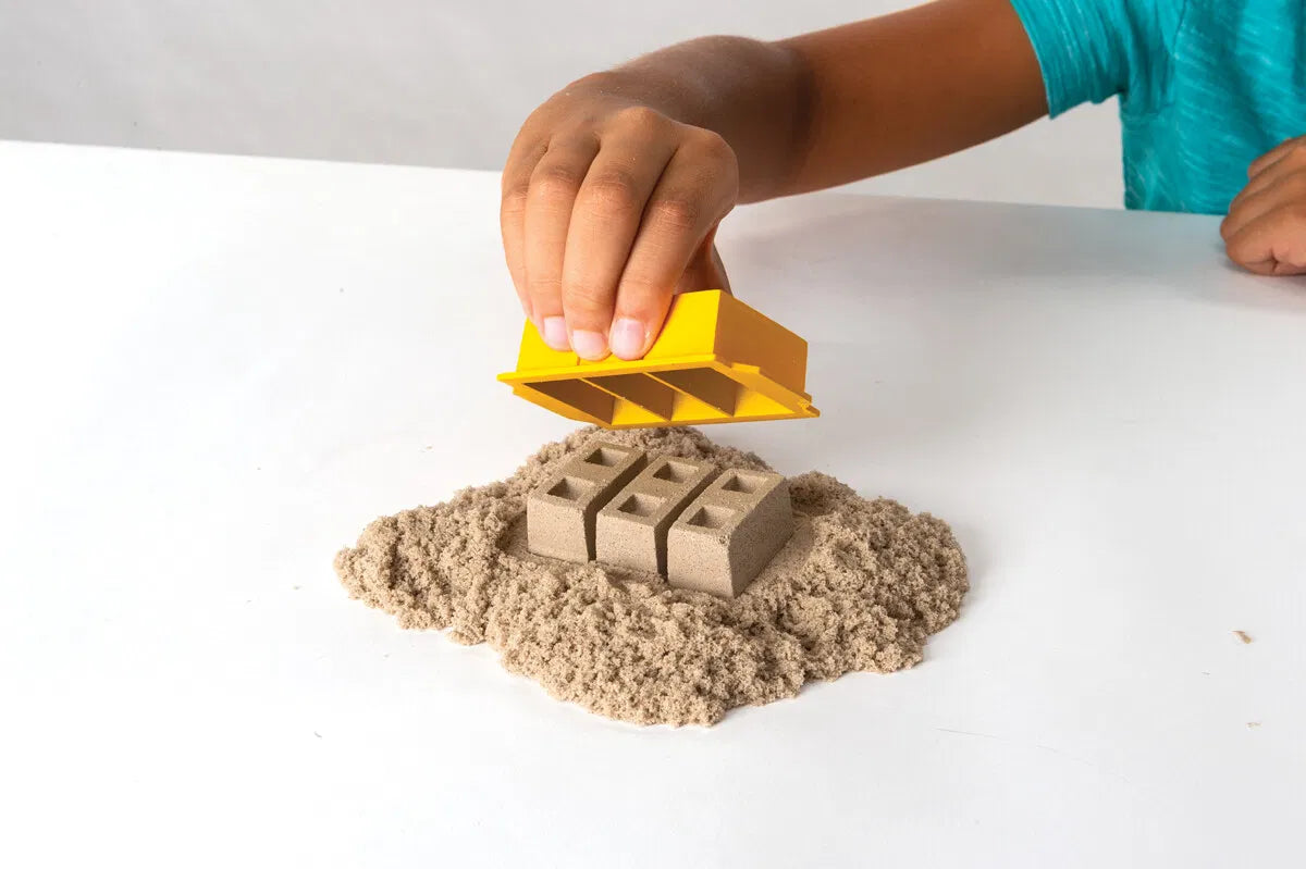 Kinetic sand - sæt med gravko og værktøj
