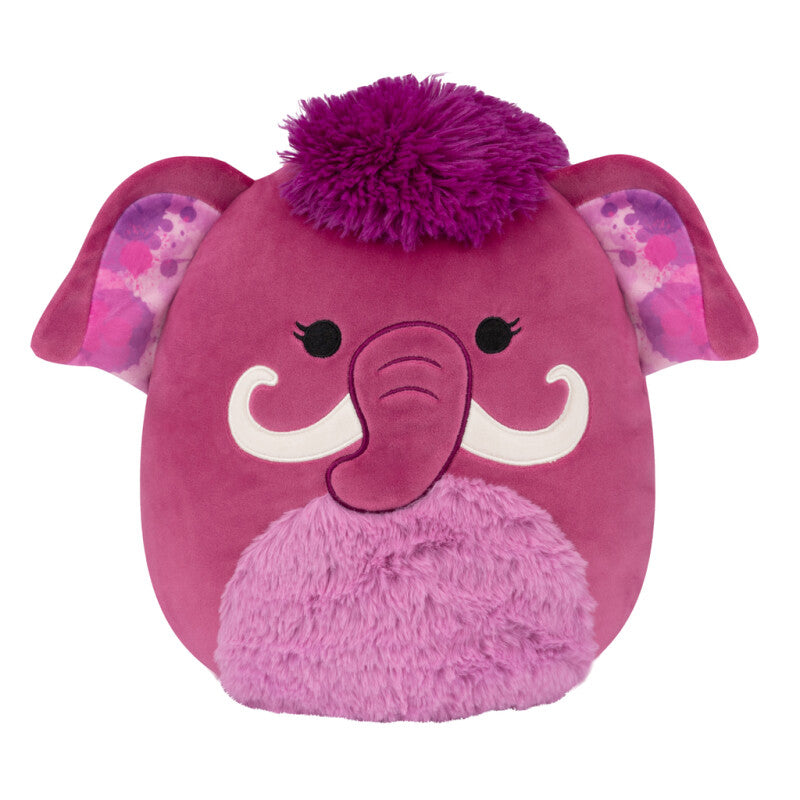 Squishmallow Magdalena the Magenta Woolly Mammoth 30 cm.