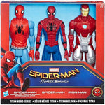 Marvel Spiderman Titan Hero Serie – 3 figure i én pakke