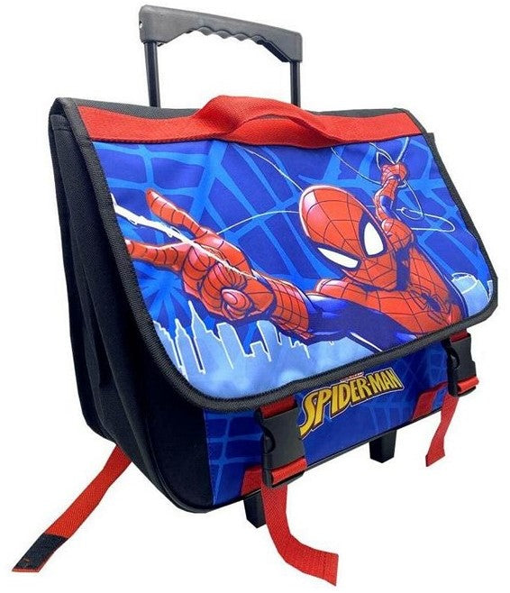 Marvel Spiderman Trolley School Bag 35x40cm