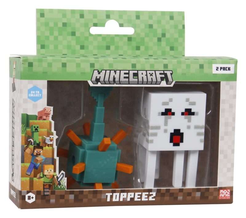Minecraft 3D Figur 2-pak