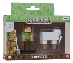 Minecraft 3D Figur 2-pak