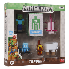 Minecraft 3D Figur 6-pak Luksusæske