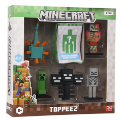 Minecraft 3D Figur 6-pak Luksusæske