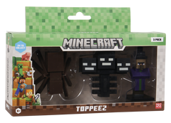 Minecraft 3D Figur 3-pak æske