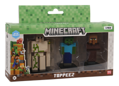 Minecraft 3D Figur 3-pak æske