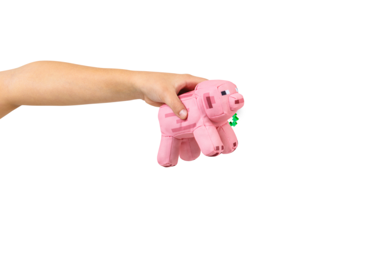 Minecraft Clip-on Plysfigur