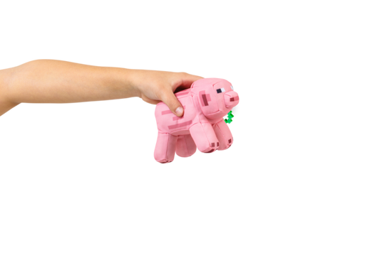 Minecraft Clip-on Plysfigur