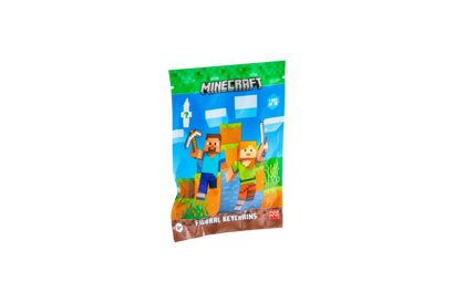 Minecraft Figurnøglering 1-pak Foliepose
