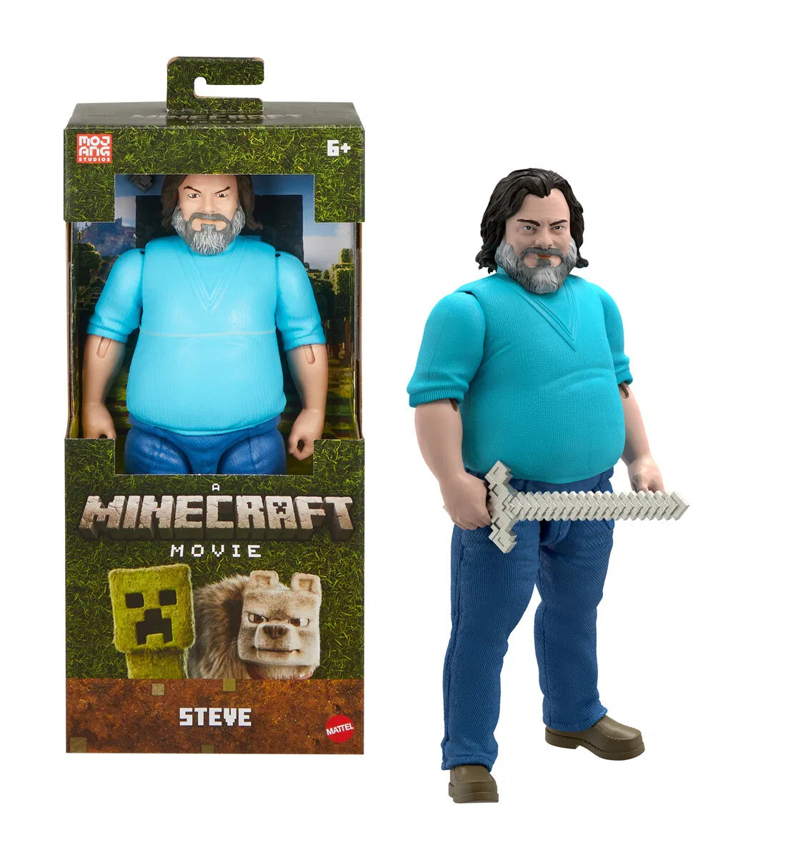 Minecraft Movie – Steve (30 cm figur)