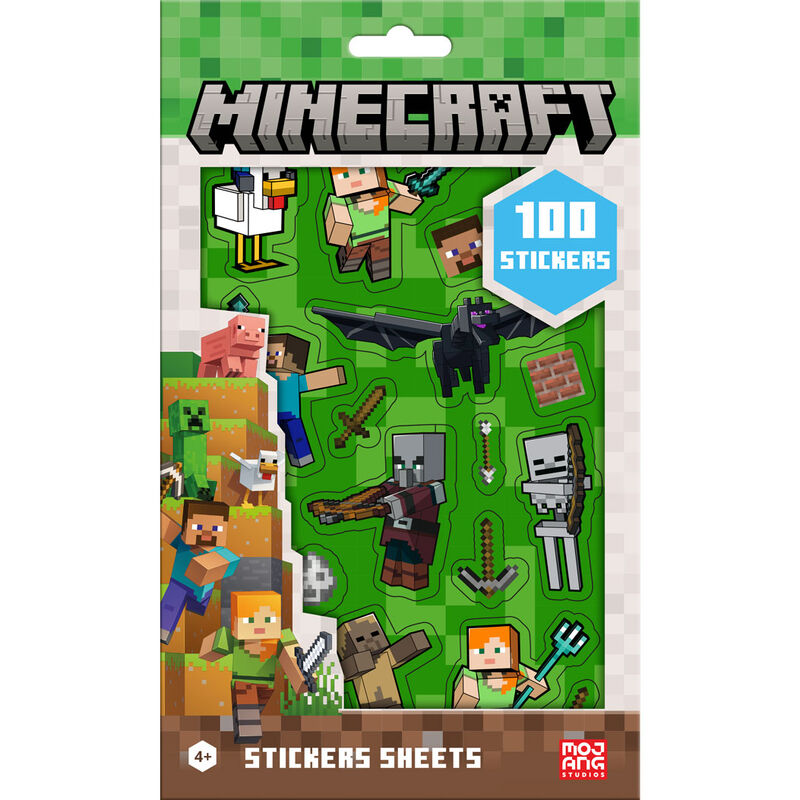 Minecraft Klistermærke sæt