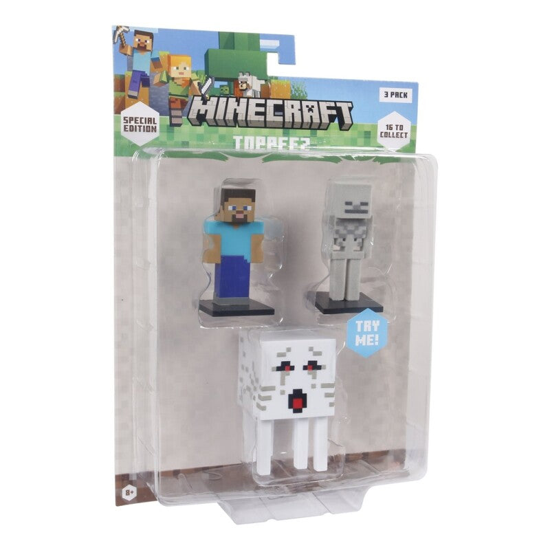 Minecraft 3D Special Edition Figur 3-pak Blister
