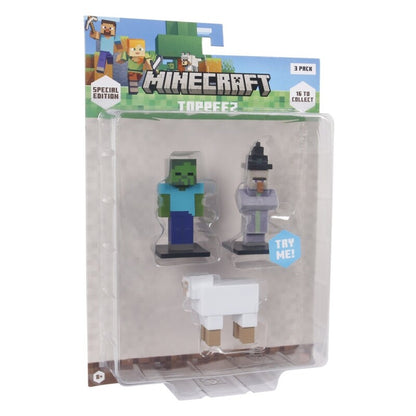 Minecraft 3D Special Edition Figur 3-pak Blister