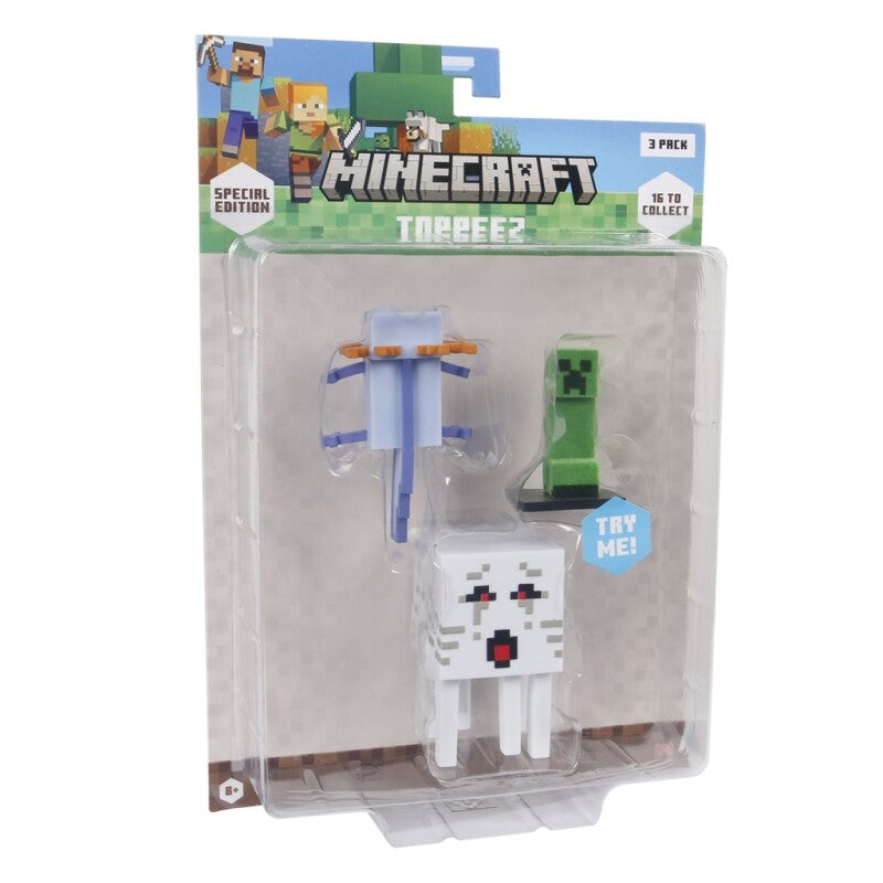 Minecraft 3D Special Edition Figur 3-pak Blister