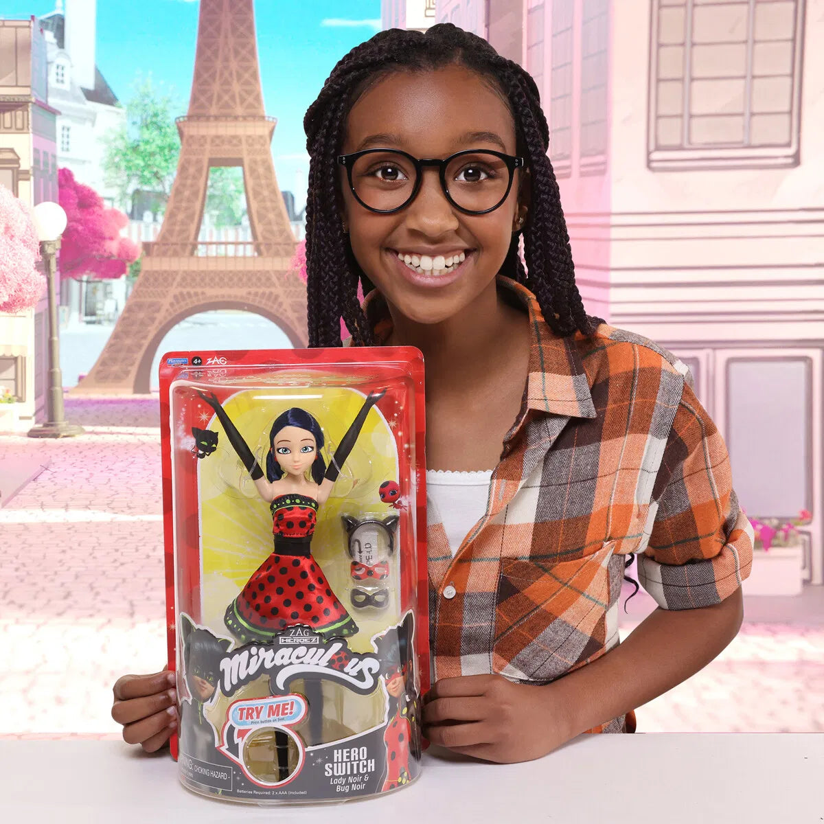 Miraculous Fashion Hero Switch Doll 26 cm