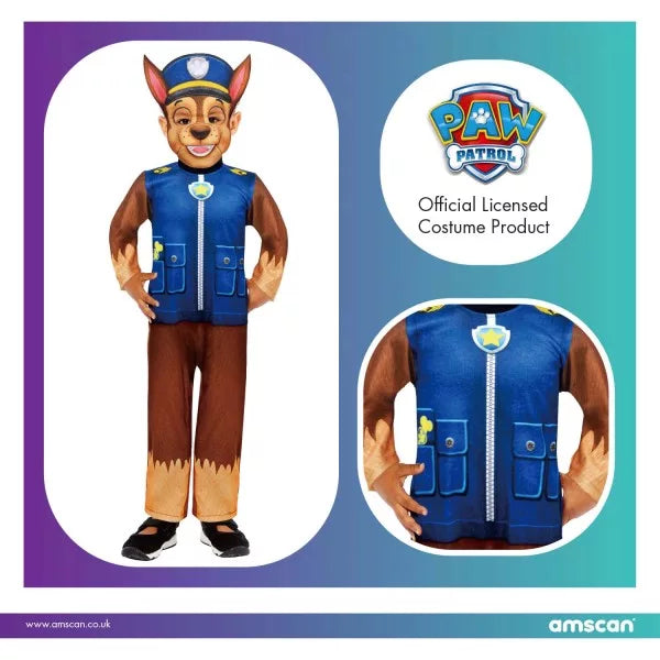 Paw Patrol - Chase Kostume