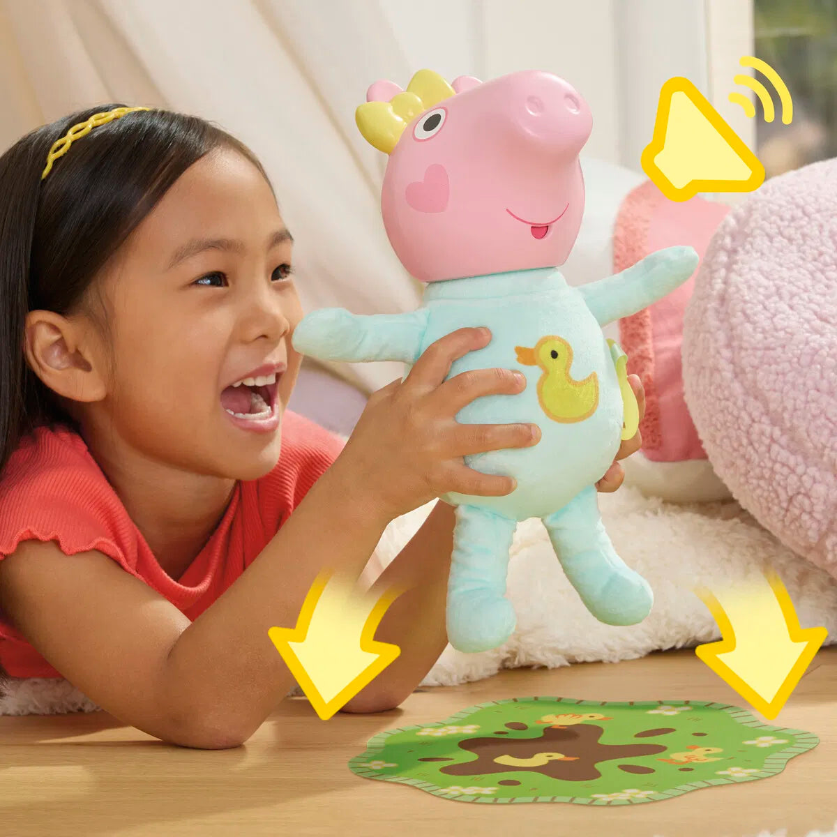 Peppa Pig Oinks & Snuggles Interactive Evie 28 cm