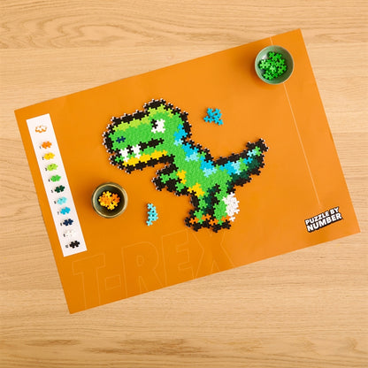 Plus-plus Puzzle By Number T-Rex / 250 pcs