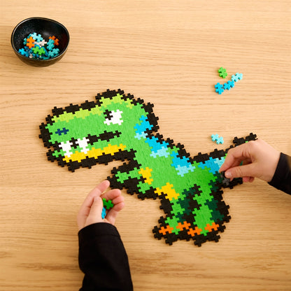 Plus-plus Puzzle By Number T-Rex / 250 pcs