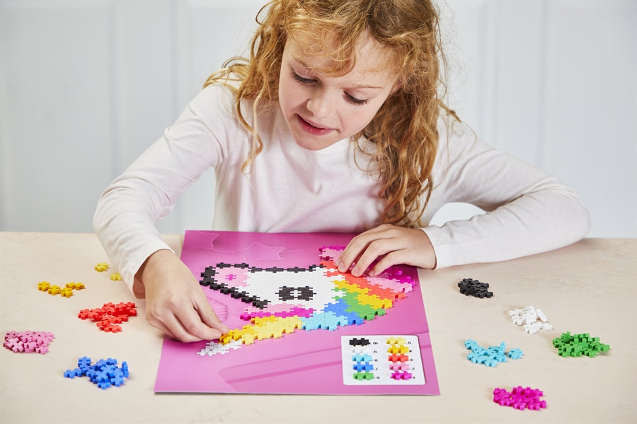Plus-plus Puzzle By Number Unicorn / 250 pcs