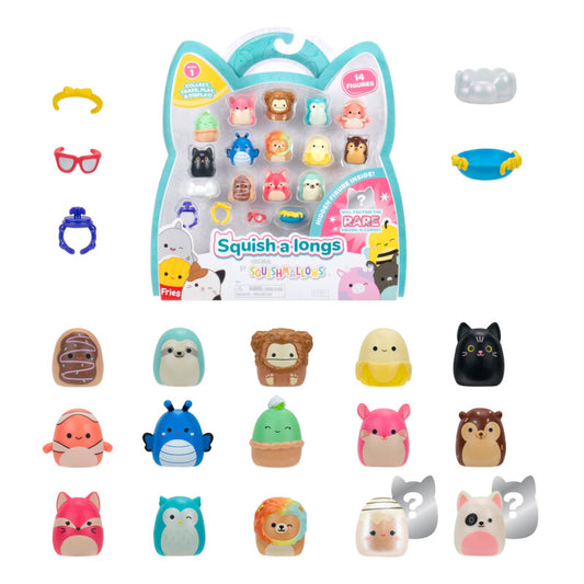 Squish-a-longs (2,5cm 14-pak)