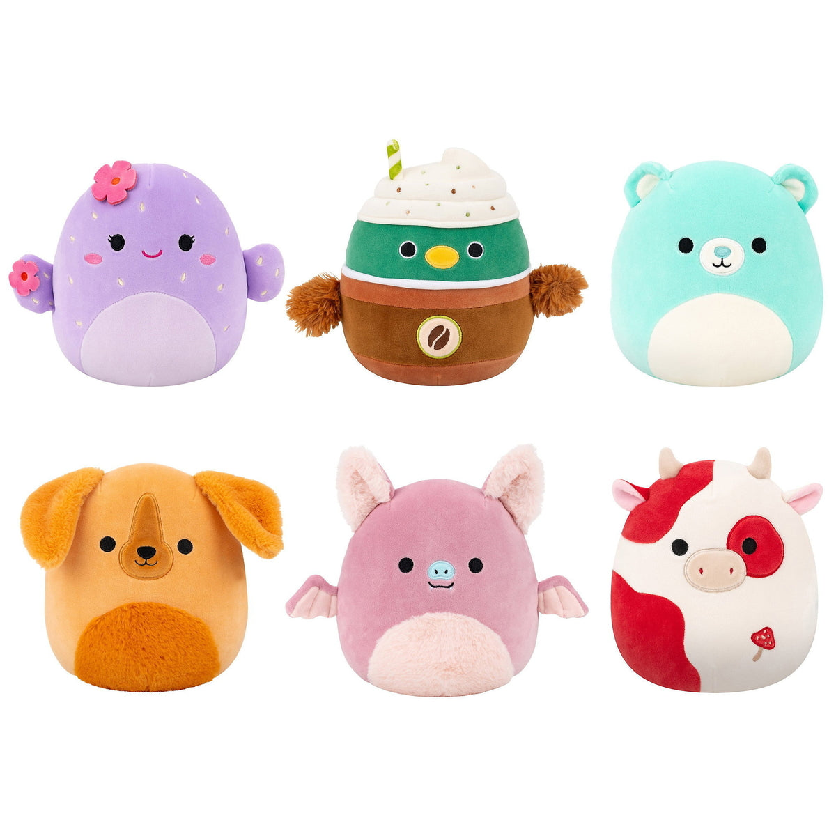 Squishmallows bamser 19 cm P24