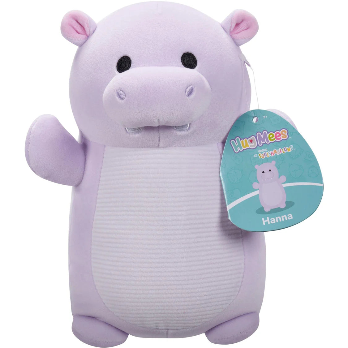 Squishmallows HugMees - 25cm (Hanna The Hippo)