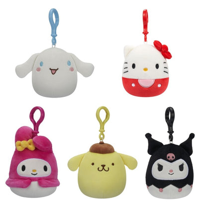 Squishmallows Hello Kitty & Friends 9 cm – Clip-on plysvenner