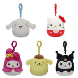 Squishmallows Hello Kitty & Friends 9 cm – Clip-on plysvenner