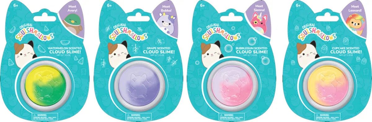 Squishmallows Cloud Carded Slime