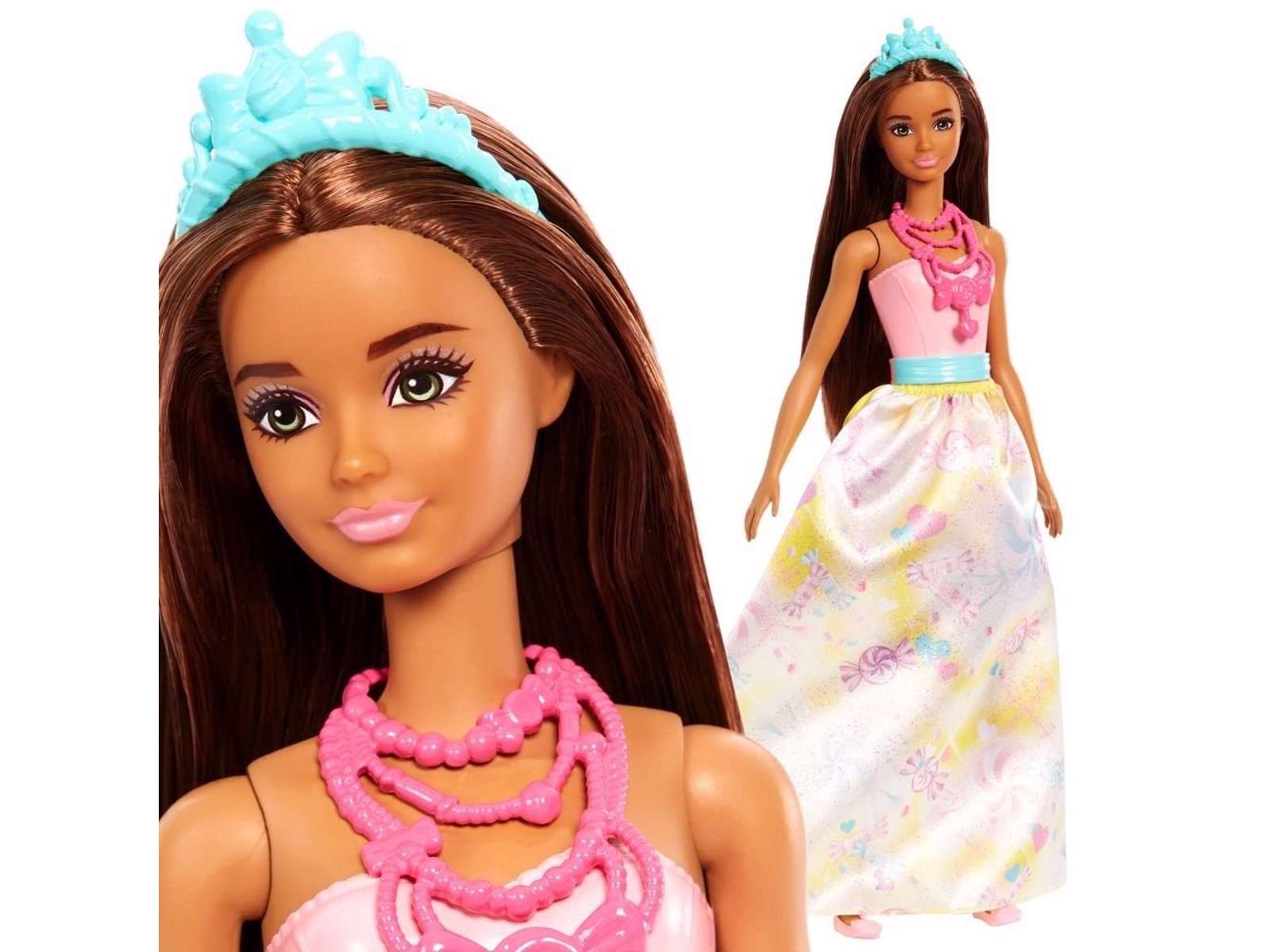 Barbie Princess Dreamtopia candy dukke