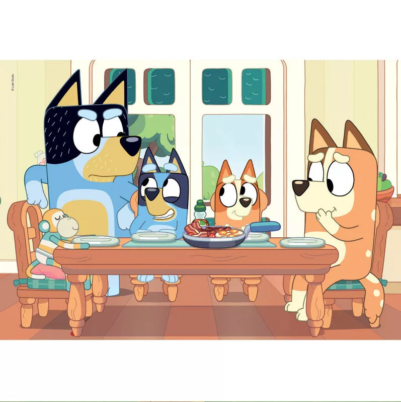 Bluey 2 x 20 Brikkers Puslespil