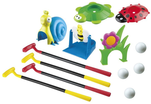 Børne minigolf sæt