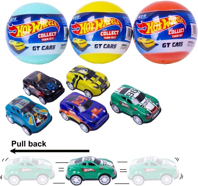 Capsule 65mm. Hot Wheels GT Cars