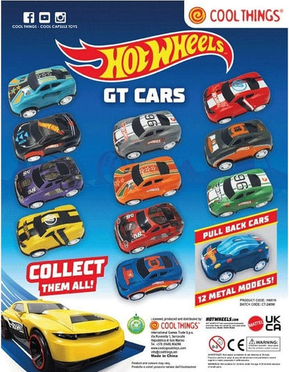 Capsule 65mm. Hot Wheels GT Cars