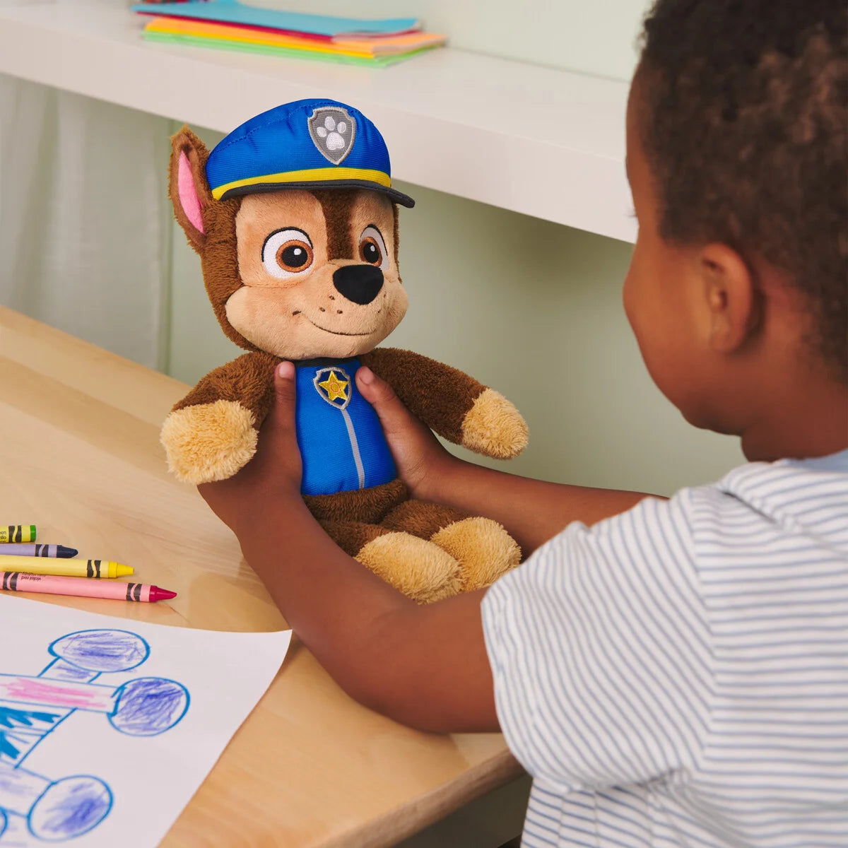 Paw Patrol Gund Take A Long Plush - Chase